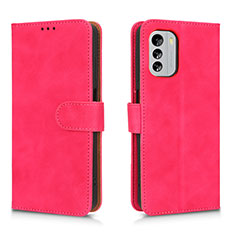 Handytasche Stand Schutzhülle Flip Leder Hülle L01Z für Nokia G60 5G Pink