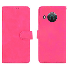 Handytasche Stand Schutzhülle Flip Leder Hülle L01Z für Nokia X20 Pink