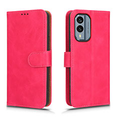 Handytasche Stand Schutzhülle Flip Leder Hülle L01Z für Nokia X30 5G Pink