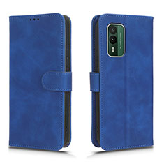 Handytasche Stand Schutzhülle Flip Leder Hülle L01Z für Nokia XR21 Blau