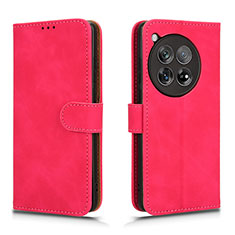 Handytasche Stand Schutzhülle Flip Leder Hülle L01Z für OnePlus 12 5G Pink