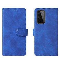 Handytasche Stand Schutzhülle Flip Leder Hülle L01Z für OnePlus 9 Pro 5G Blau