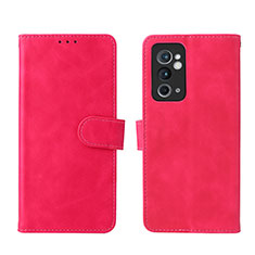 Handytasche Stand Schutzhülle Flip Leder Hülle L01Z für OnePlus 9RT 5G Pink