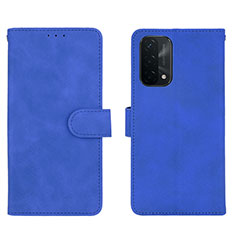 Handytasche Stand Schutzhülle Flip Leder Hülle L01Z für OnePlus Nord N200 5G Blau