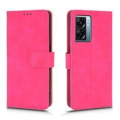 Handytasche Stand Schutzhülle Flip Leder Hülle L01Z für Oppo A56S 5G Pink