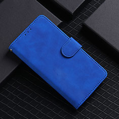 Handytasche Stand Schutzhülle Flip Leder Hülle L01Z für Oppo Find X7 5G Blau