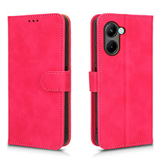 Handytasche Stand Schutzhülle Flip Leder Hülle L01Z für Realme C33 (2023) Pink