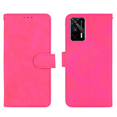 Handytasche Stand Schutzhülle Flip Leder Hülle L01Z für Realme GT 5G Pink