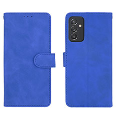 Handytasche Stand Schutzhülle Flip Leder Hülle L01Z für Samsung Galaxy A05s Blau