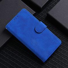 Handytasche Stand Schutzhülle Flip Leder Hülle L01Z für Samsung Galaxy A21 Blau