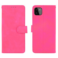 Handytasche Stand Schutzhülle Flip Leder Hülle L01Z für Samsung Galaxy A22 5G Pink