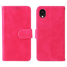 Handytasche Stand Schutzhülle Flip Leder Hülle L01Z für Samsung Galaxy A22 5G SC-56B Pink