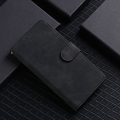 Handytasche Stand Schutzhülle Flip Leder Hülle L01Z für Samsung Galaxy A91 Schwarz