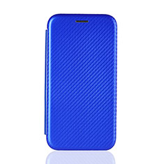 Handytasche Stand Schutzhülle Flip Leder Hülle L01Z für Samsung Galaxy M21s Blau