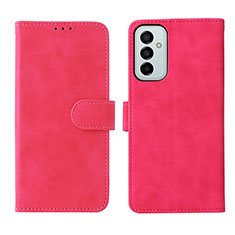 Handytasche Stand Schutzhülle Flip Leder Hülle L01Z für Samsung Galaxy M23 5G Pink