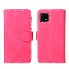 Handytasche Stand Schutzhülle Flip Leder Hülle L01Z für Sharp Aquos Sense6 Pink