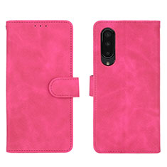 Handytasche Stand Schutzhülle Flip Leder Hülle L01Z für Sharp Aquos Zero5G basic Pink
