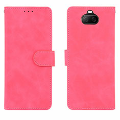 Handytasche Stand Schutzhülle Flip Leder Hülle L01Z für Sony Xperia 8 Pink