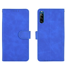 Handytasche Stand Schutzhülle Flip Leder Hülle L01Z für Sony Xperia L4 Blau