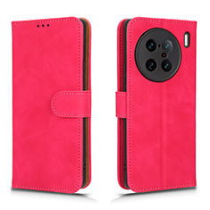 Handytasche Stand Schutzhülle Flip Leder Hülle L01Z für Vivo X90 Pro+ Plus 5G Pink