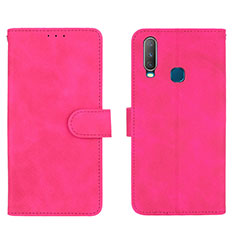 Handytasche Stand Schutzhülle Flip Leder Hülle L01Z für Vivo Y11 Pink