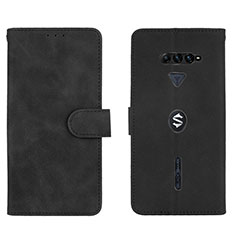 Handytasche Stand Schutzhülle Flip Leder Hülle L01Z für Xiaomi Black Shark 4 5G Schwarz