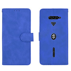 Handytasche Stand Schutzhülle Flip Leder Hülle L01Z für Xiaomi Black Shark 4 Pro 5G Blau