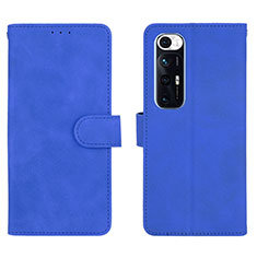 Handytasche Stand Schutzhülle Flip Leder Hülle L01Z für Xiaomi Mi 10S 5G Blau