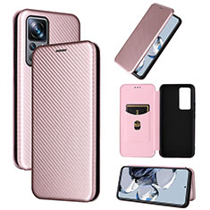 Handytasche Stand Schutzhülle Flip Leder Hülle L01Z für Xiaomi Mi 12T 5G Rosegold