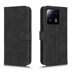 Handytasche Stand Schutzhülle Flip Leder Hülle L01Z für Xiaomi Mi 13 Pro 5G Schwarz