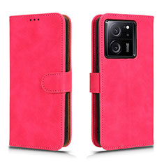 Handytasche Stand Schutzhülle Flip Leder Hülle L01Z für Xiaomi Mi 13T 5G Pink