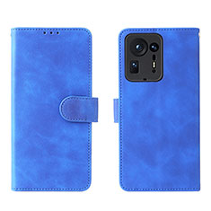 Handytasche Stand Schutzhülle Flip Leder Hülle L01Z für Xiaomi Mi Mix 4 5G Blau