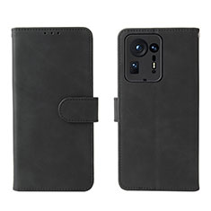 Handytasche Stand Schutzhülle Flip Leder Hülle L01Z für Xiaomi Mi Mix 4 5G Schwarz