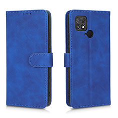 Handytasche Stand Schutzhülle Flip Leder Hülle L01Z für Xiaomi Poco C40 Blau