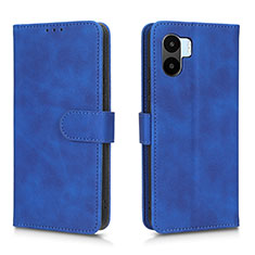 Handytasche Stand Schutzhülle Flip Leder Hülle L01Z für Xiaomi Poco C51 Blau