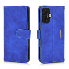 Handytasche Stand Schutzhülle Flip Leder Hülle L01Z für Xiaomi Poco F4 GT 5G Blau