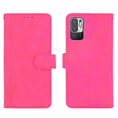 Handytasche Stand Schutzhülle Flip Leder Hülle L01Z für Xiaomi POCO M3 Pro 5G Pink