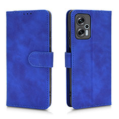 Handytasche Stand Schutzhülle Flip Leder Hülle L01Z für Xiaomi Poco X4 GT 5G Blau