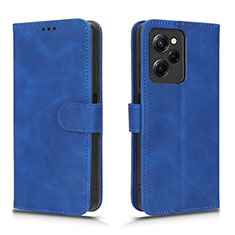 Handytasche Stand Schutzhülle Flip Leder Hülle L01Z für Xiaomi Poco X5 Pro 5G Blau