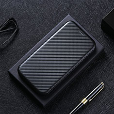 Handytasche Stand Schutzhülle Flip Leder Hülle L01Z für Xiaomi Redmi 10 (2022) Schwarz