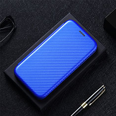 Handytasche Stand Schutzhülle Flip Leder Hülle L01Z für Xiaomi Redmi 10 4G Blau