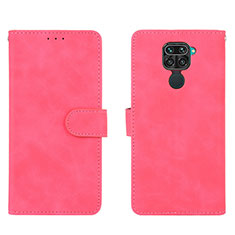Handytasche Stand Schutzhülle Flip Leder Hülle L01Z für Xiaomi Redmi 10X 4G Pink