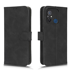 Handytasche Stand Schutzhülle Flip Leder Hülle L01Z für Xiaomi Redmi 11A 4G Schwarz