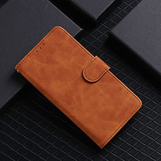 Handytasche Stand Schutzhülle Flip Leder Hülle L01Z für Xiaomi Redmi 9 Prime India Braun