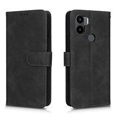 Handytasche Stand Schutzhülle Flip Leder Hülle L01Z für Xiaomi Redmi A1 Plus Schwarz