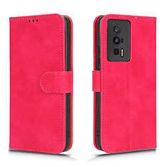 Handytasche Stand Schutzhülle Flip Leder Hülle L01Z für Xiaomi Redmi K60 5G Pink