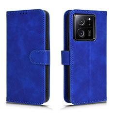 Handytasche Stand Schutzhülle Flip Leder Hülle L01Z für Xiaomi Redmi K60 Ultra 5G Blau