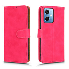 Handytasche Stand Schutzhülle Flip Leder Hülle L01Z für Xiaomi Redmi Note 12 5G Pink