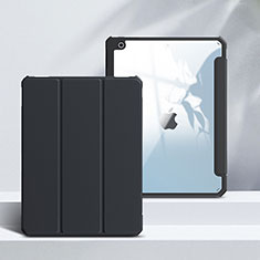 Handytasche Stand Schutzhülle Flip Leder Hülle L02 für Apple iPad 10.2 (2019) Schwarz