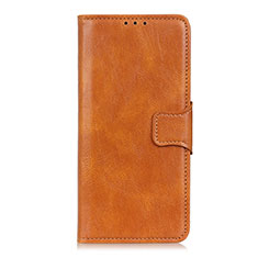 Handytasche Stand Schutzhülle Flip Leder Hülle L02 für Apple iPhone 12 Max Orange